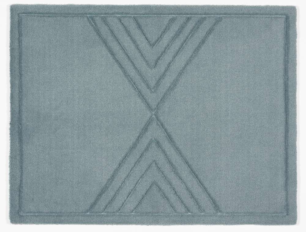 TAPIS TAMARA AMANDE 80X60 CM-(831423)